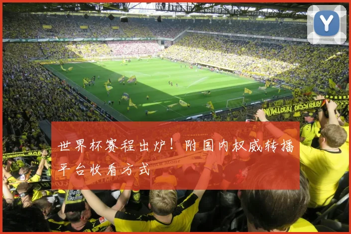 世界杯赛程出炉！附国内权威转播平台收看方式